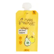 Пюре фруктовое детское MARK&MART (Марк и Март) Запечённое яблочко и грушка без сахара гомогенизированное стерильное 120 г