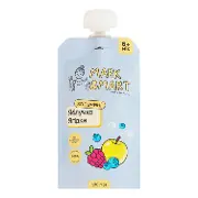 Пюре фруктовое детское MARK&MART (Марк и Март) Запечённое яблочко и ягодки без сахара гомогенизированное стерильное 120 г
