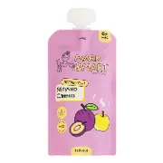 Пюре фруктовое детское MARK&MART (Марк и Март) Запечённое яблочко и сливка без сахара гомогенизированное стерильное 120 г