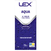 Гель-смазка лубрикант LEX (Лекс) Aqua (Аква) Пантенол увлажняющий 30 мл