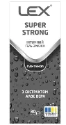 Гель-смазка лубрикант LEX (Лекс) Super Strong (Супер Стронг) с экстрактом алоэ вера 30 мл