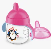 Чашка-поїльник PHILIPS AVENT 753/07 з ручками рожева 260 мл