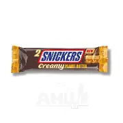 Батончик SNICKERS з арахісовим маслом 36,5 г
