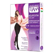 Колготы TIANA компр.27-36мм 340 DEN черн.р.5  0776