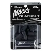 Беруши mack's BLACKOUT FOAM из полиуретана защита от шума до 32 дб с контейнером 7 пар