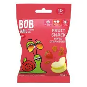 Снек фруктовий Равлик Боб BOB SNAIL яблуко-полуниця 40 г