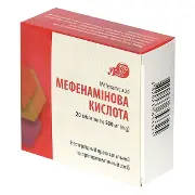 Мефенаминовая кислота таблетки 500 мг №10