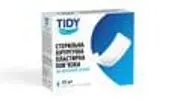 Стерильная пластырная повязка для ран на нетканой основе TIDY 9 cм x 10 cм №1