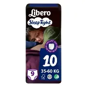 Підгузки Libero 10 Sleep Tight 35-60 кг №9