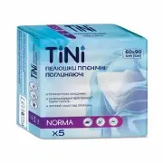 Пеленка гиг. TINI NORMA 60Х90 №5  0318