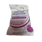 Пластырь биоликар 2,5СМХ910СМ полим. перф 1622