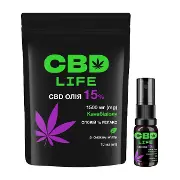 CBD масло с каннабидиолом 15% спрей 10МЛ мята  0472