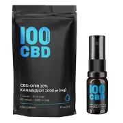 CBD олія з канабідіолом 20% спрей 10мл мандарин
