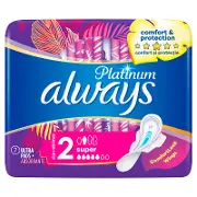 Гігієнічні прокладки ALWAYS PLATINUM SUPER розмір 2 №7