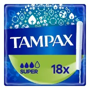 Тампони TAMPAX SUPER з аплікатором №18
