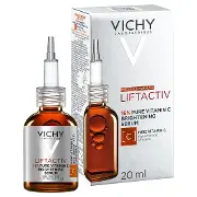 АНТИОКСИДАНТНАЯ СЫВОРОТКА VICHY ЛИФТАКТИВ С ВИТАМИНОМ С16% ДЛЯ ОСВЕТЛЕНИЯ ТОНА КОЖИ И РАЗГЛАЖИВАНИЯ ЛИНИЙ ОБЕЗВОЖИВАНИЯ 20 МЛ