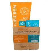 Топікрем сонцезахисне молочко SPF 50+ 200мл + гель після засмаги 50мл