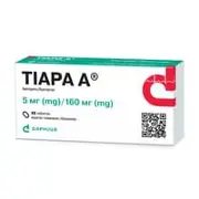 Тіара А табл. п/о 160мг/5мг №28