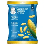 Кукурудзяні снеки Gerber Organic для дітей з 7 місяців 28 г