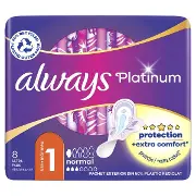 Гігієнічні прокладки Always Platinum Normal розмір 1 №8