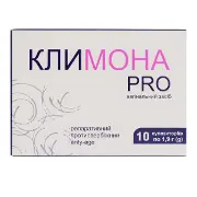 Клімона PRO профілактично-гігієнічний засіб супозиторії вагінальні №10
