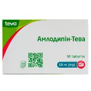 Амлодипін-Тева таблетки 10 мг блістер №90
