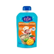 Каша фруктова Elfik Magic яблуко, мультизлакова каша і манго дой-пак 110 г