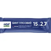 Бинт гіпсовий MEDTEXTILE 15 см х 2,7 м
