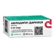 АМЛОДИПИН-ДАРНИЦА ТАБЛЕТКИ 5 МГ №90