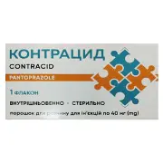 КОНТРАЦИД ПОРОШОК ДЛЯ РОЗЧИНУ ДЛЯ ІН'ЄКЦІЙ 40 МГ ФЛАКОН №1
