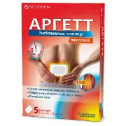 АРГЕТТ ОБЕЗБОЛИВАЮЩИЙ ПЛАСТЫРЬ ТЕПЛОВОЙ 10 СМ Х 13 СМ №5