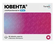 Ювента таблетки вкриті плівковою оболонкою по 50 мг 3 блістери по 10 шт