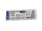 Шприц OK Pharma 2 мл 3-комп. Луер Сліп дві голки 21G (08 х 38 мм) та 23G (06 х 30 мм)