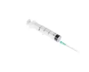 Шприц OK Pharma 20 мл 3-комп. Луер Сліп з голкою 21G (08 х 38 мм)