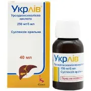 Укрлів сусп. ор. 250 мг/5 мл 40 мл банка