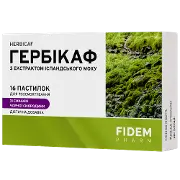Гербикаф пастилки с экстр.исландс.мха №16 черн.смородина, Фидем Фарм