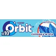 Жувальна гумка Orbit (Орбіт) М'ята 10 шт