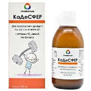 Кадесфер сироп фл. 120 мл, з підсолоджувачем