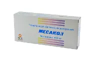 Месакол таблетки в/об., киш./розч. 400 мг №50