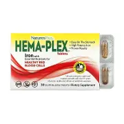 Натурес плюс (Nature's Plus) Гема-Плекс залізо таблетки №30