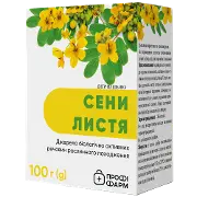 Сени листья резано-прессованные 100г, Профи Фарм