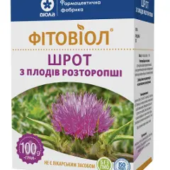 Шрот плодов расторопши 100г №1
