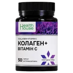 Коллаген + Витамин C капсулы №50, Хелз Хаус