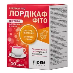 Лордикаф Фито №10 саше, Фидем Фарм