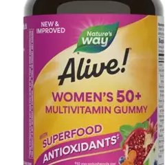 Натурес Вей (Nature's Way) Alive! Women's 50+ Мультивитамины для женщин 50+ пастилки жев. №60