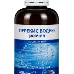 Перекись водорода 3% 200мл пласт.фл., Профи Фарм