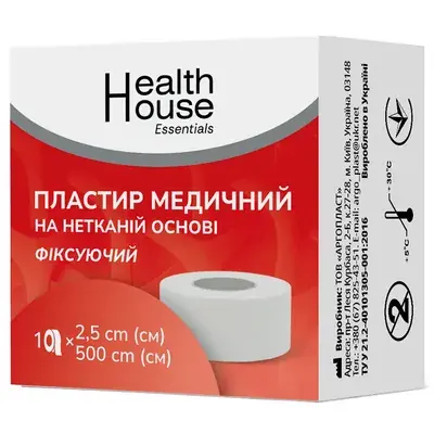 Л/п "Хелз Хаус" катуш.2,5см*5м нетканн.осн.