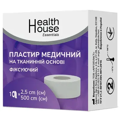 Л/п "Хелз Хаус" катуш.2,5см*5м ткан.осн.