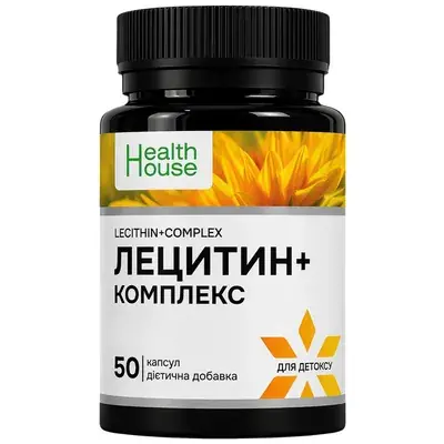 Лецитин+ комплекс капсулы №50 конт., Хелз Хаус