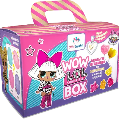 НатХелс Набор подарочный Wow Lol surprise Box НатХелс Набор подарочный Wow Lol surprise Box